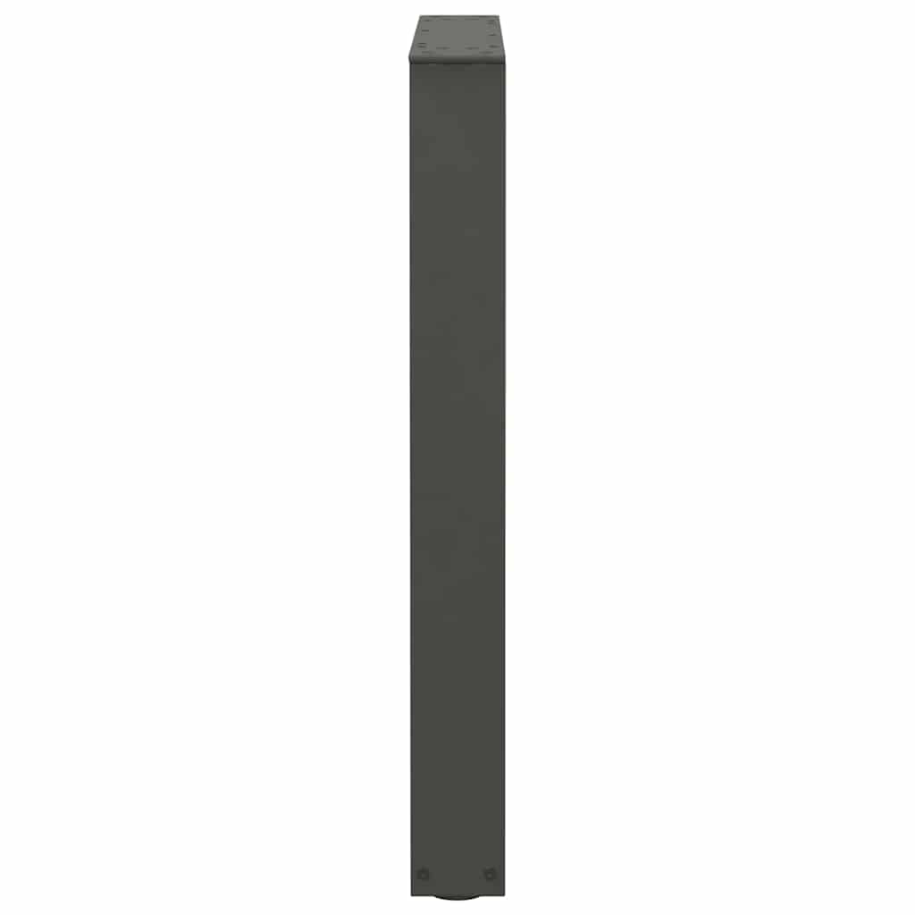 vidaXL Esstisch Beine V-Form 3 Stück Anthrazit 70x(72-73,3) cm Stahl