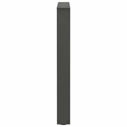 vidaXL Esstisch Beine V-Form 3 Stück Anthrazit 70x(72-73,3) cm Stahl