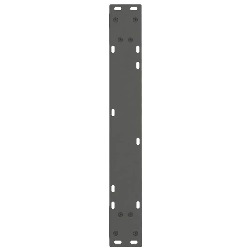 vidaXL Esstisch Beine V-Form 3 Stück Anthrazit 70x(72-73,3) cm Stahl