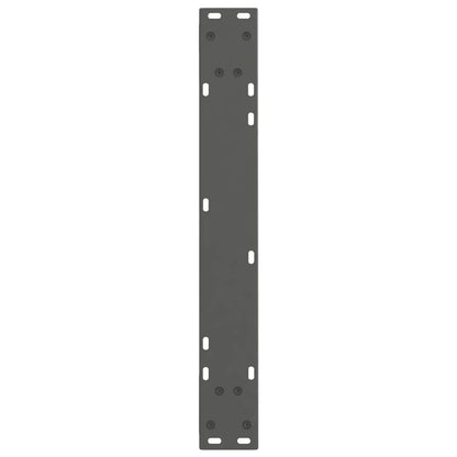 vidaXL Esstisch Beine V-Form 3 Stück Anthrazit 70x(72-73,3) cm Stahl