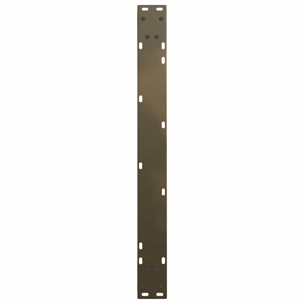 vidaXL Esstischbeine V-Form 3 Stück Naturstahl 80x(72-73,3) cm Stahl