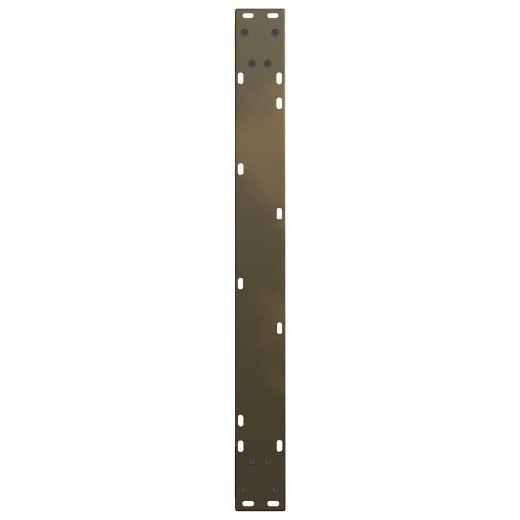 vidaXL Esstisch Beine V-Form 3 Stück Naturstahl 90x(72-73,3) cm Stahl