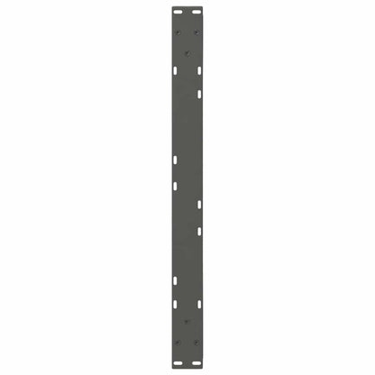 vidaXL Couchtischbeine 2 Stk. Anthrazit 70x(30-31,3) cm Stahl