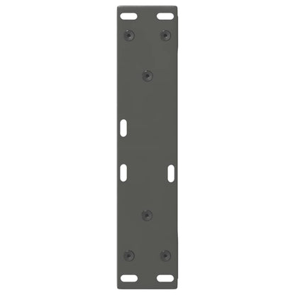 vidaXL Couchtischbeine 2 Stk. Anthrazit 28x(42-43,3) cm Stahl