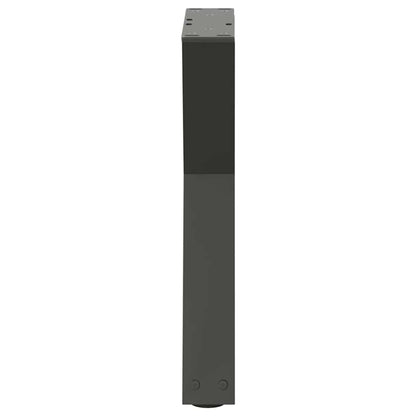 vidaXL Couchtischbeine 2 Stk. Anthrazit 38x(42-43,3) cm Stahl