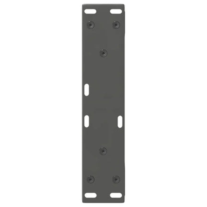 vidaXL Couchtischbeine 2 Stk. Anthrazit 38x(42-43,3) cm Stahl