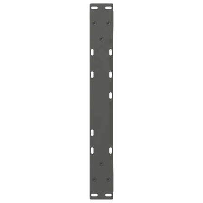 vidaXL Couchtischbeine 2 Stk. Anthrazit 50x(42-43,3) cm Stahl