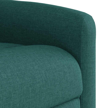 vidaXL Relaxsessel Elektrisch Dunkelgrün Stoff