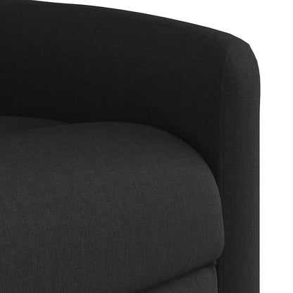 vidaXL Relaxsessel mit Aufstehhilfe Elektrisch Schwarz Stoff