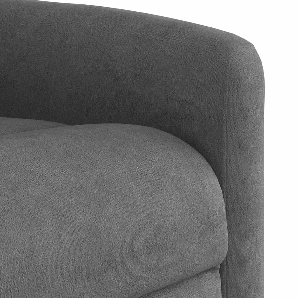 vidaXL Massagesessel Aufstehhilfe Elektrisch Dunkelgrau