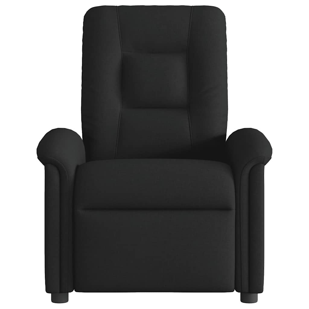 vidaXL Relaxsessel Elektrisch Schwarz Stoff
