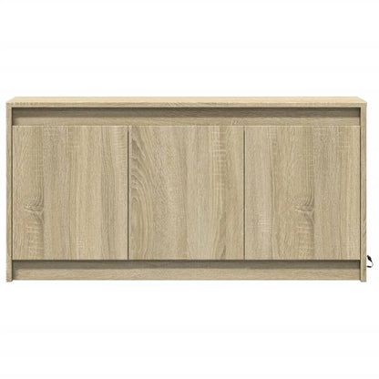 vidaXL TV-Schrank mit LED-Beleuchtung Sonoma-Eiche 100x34x50 cm