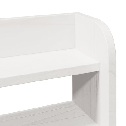 vidaXL Cadre de lit avec tête de lit sans matelas Blanc 150x200 cm