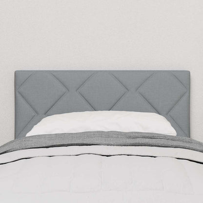 vidaXL Kopfteil Hellgrau 80 cm Stoff