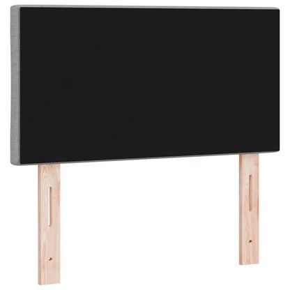 vidaXL Kopfteil Hellgrau 80 cm Stoff