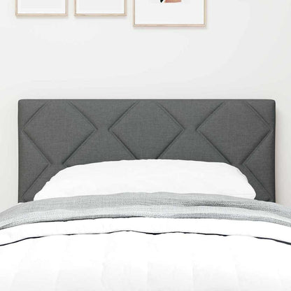 vidaXL Kopfteil Grau 80 cm Stoff