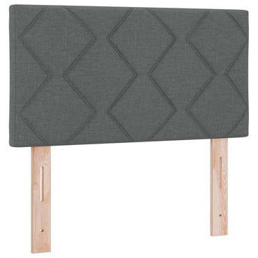 vidaXL Kopfteil Grau 80 cm Stoff