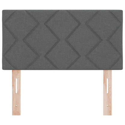 vidaXL Kopfteil Grau 80 cm Stoff