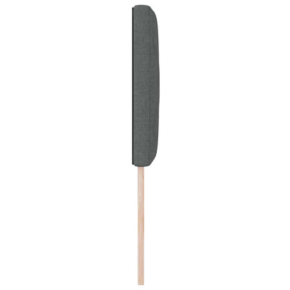 vidaXL Kopfteil Grau 80 cm Stoff