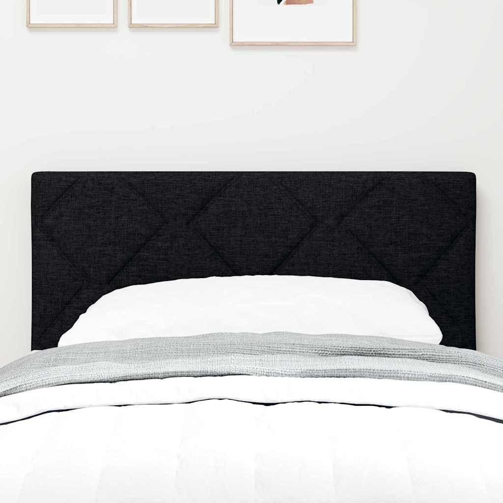vidaXL Kopfteil Schwarz 80 cm Stoff