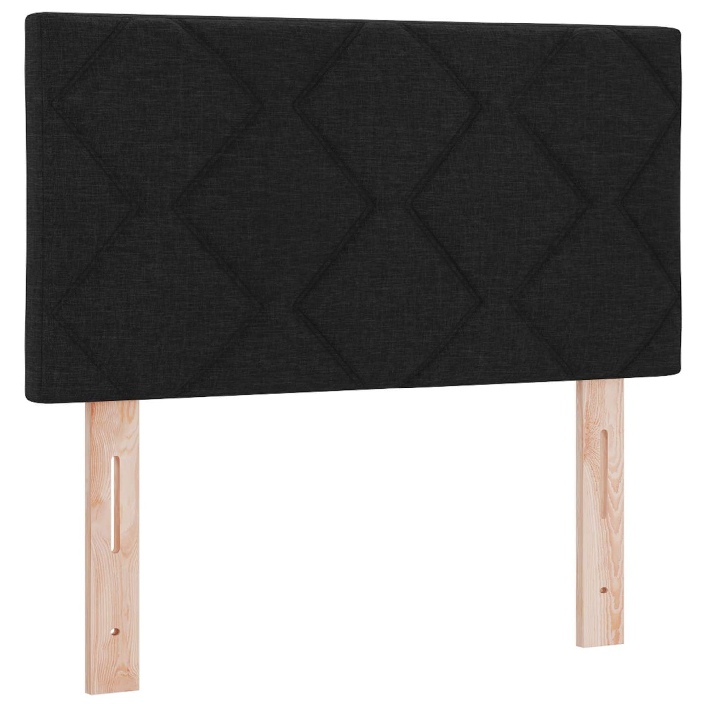 vidaXL Kopfteil Schwarz 80 cm Stoff