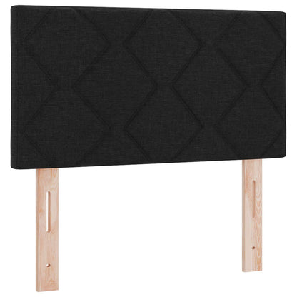 vidaXL Kopfteil Schwarz 80 cm Stoff