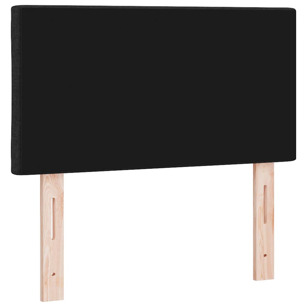 vidaXL Kopfteil Schwarz 80 cm Stoff