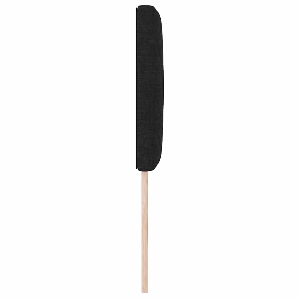 vidaXL Kopfteil Schwarz 80 cm Stoff