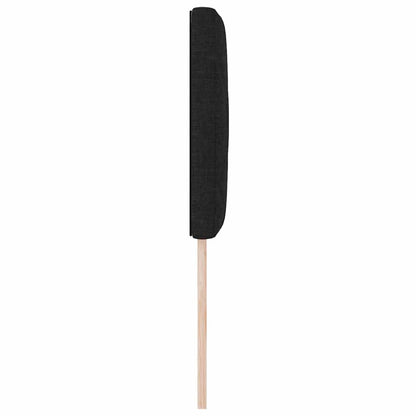 vidaXL Kopfteil Schwarz 80 cm Stoff