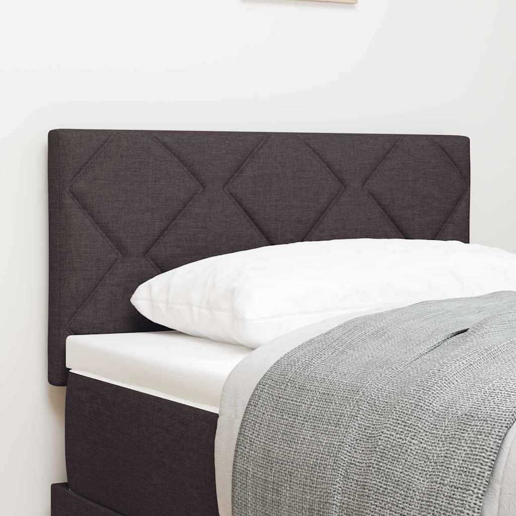 vidaXL Kopfteil Braun 80 cm Stoff
