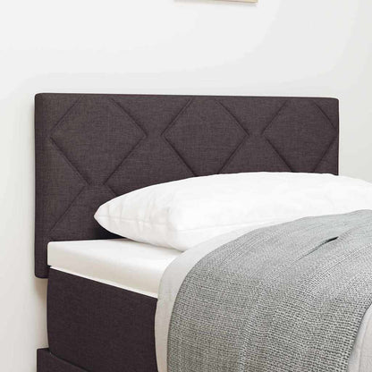 vidaXL Kopfteil Braun 80 cm Stoff