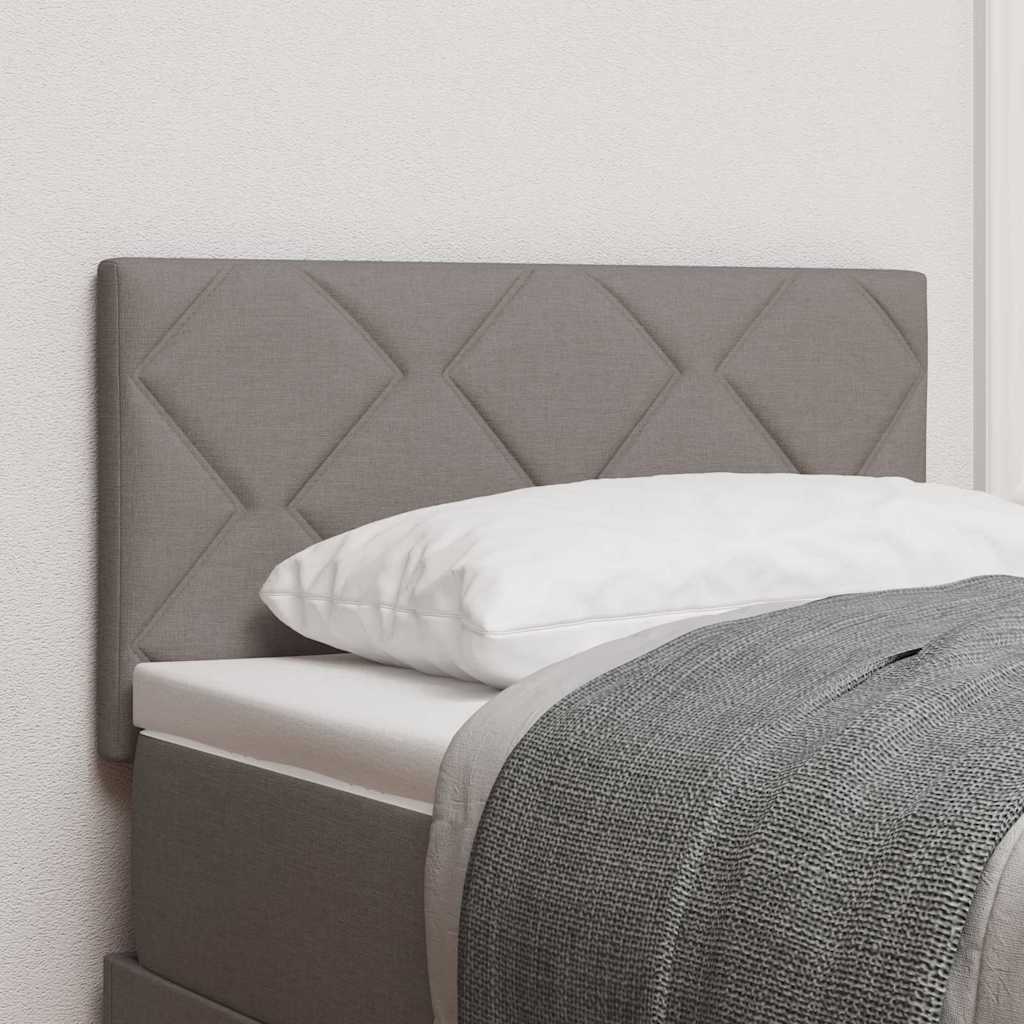 vidaXL Kopfteil Taupe 80 cm Stoff