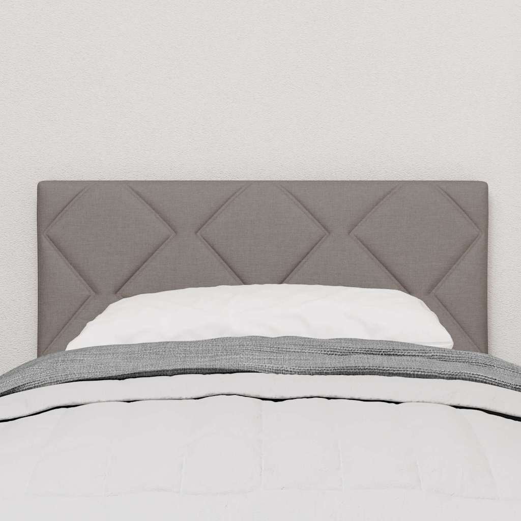 vidaXL Kopfteil Taupe 80 cm Stoff