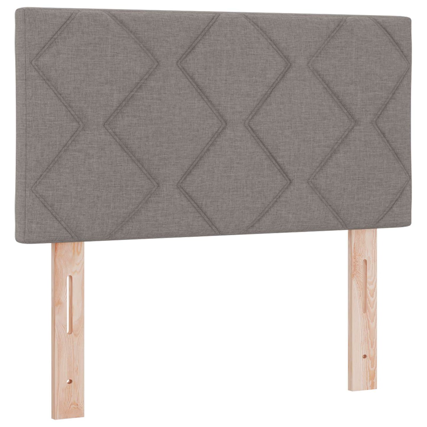 vidaXL Kopfteil Taupe 80 cm Stoff