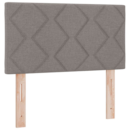 vidaXL Kopfteil Taupe 80 cm Stoff