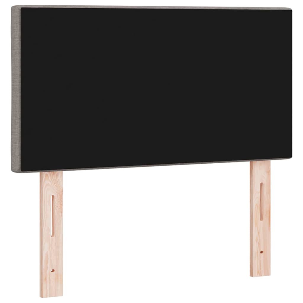 vidaXL Kopfteil Taupe 80 cm Stoff