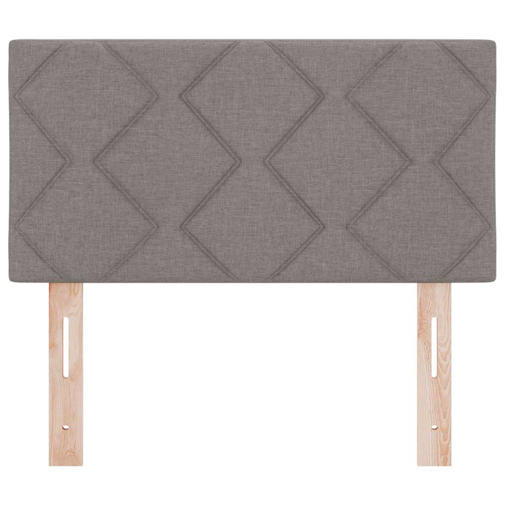 vidaXL Kopfteil Taupe 80 cm Stoff