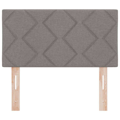 vidaXL Kopfteil Taupe 80 cm Stoff