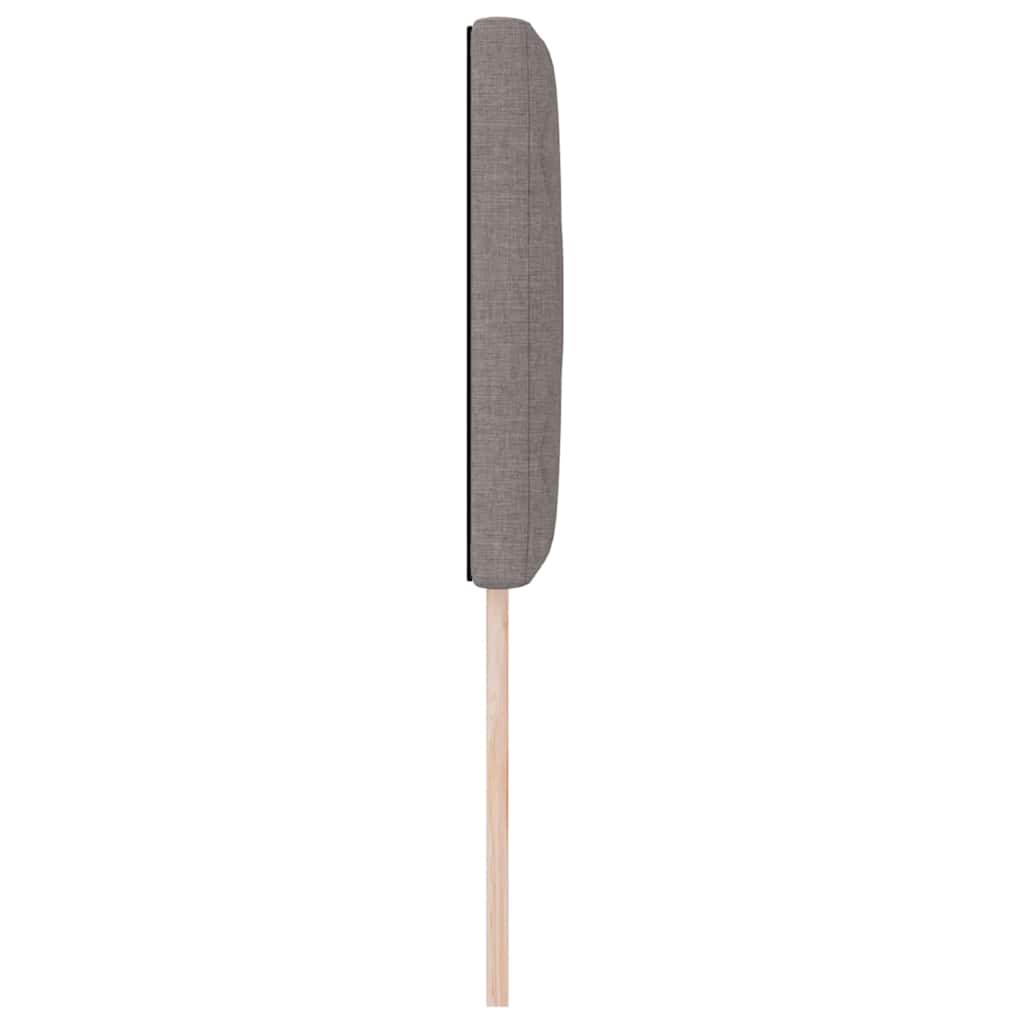 vidaXL Kopfteil Taupe 80 cm Stoff
