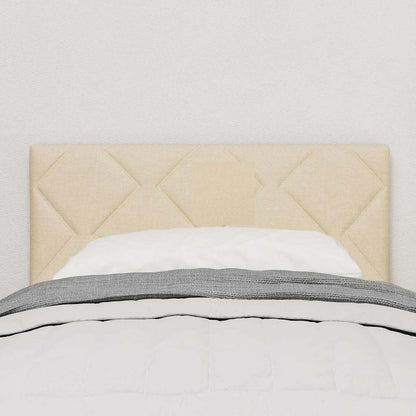 vidaXL Kopfteil Creme 80 cm Stoff