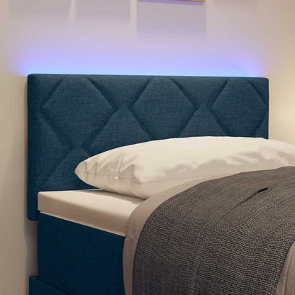vidaXL Kopfteil Blau 180 cm Stoff