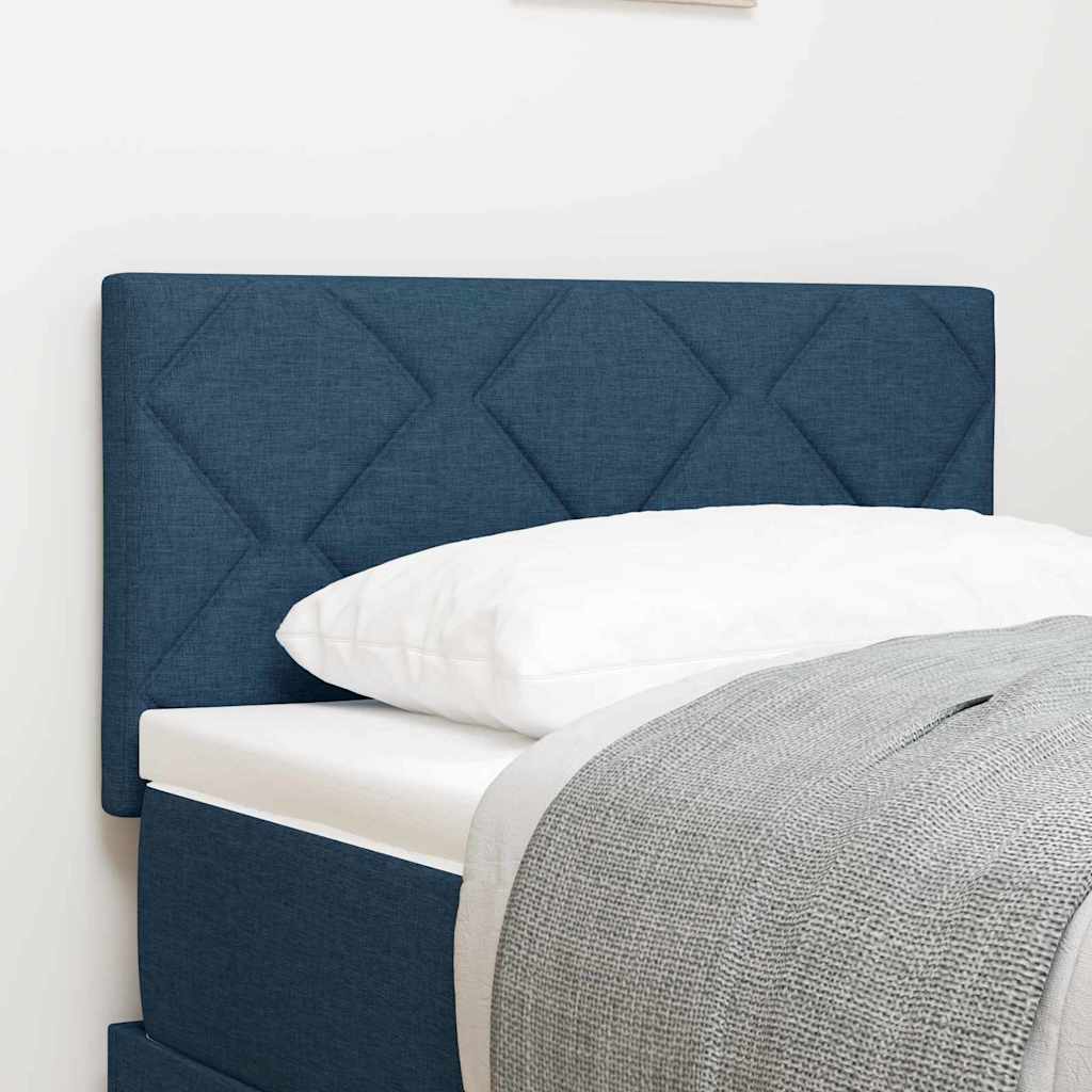 vidaXL Kopfteil Blau 180 cm Stoff