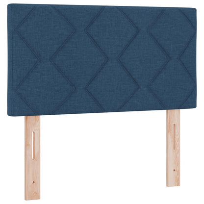 vidaXL Kopfteil Blau 180 cm Stoff