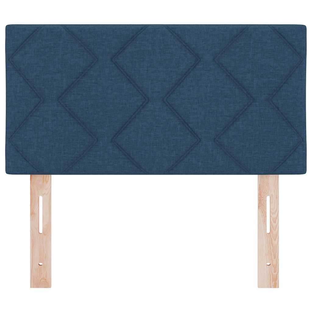 vidaXL Kopfteil Blau 180 cm Stoff