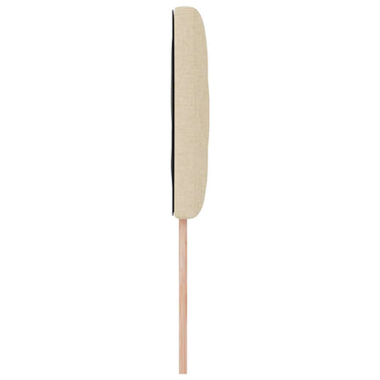 vidaXL Kopfteil Creme 90 cm Stoff