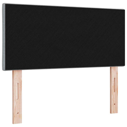 vidaXL Kopfteil Hellgrau 100 cm Stoff