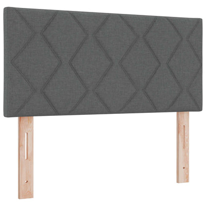 vidaXL Kopfteil Grau 100 cm Stoff