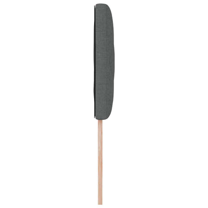 vidaXL Kopfteil Grau 100 cm Stoff