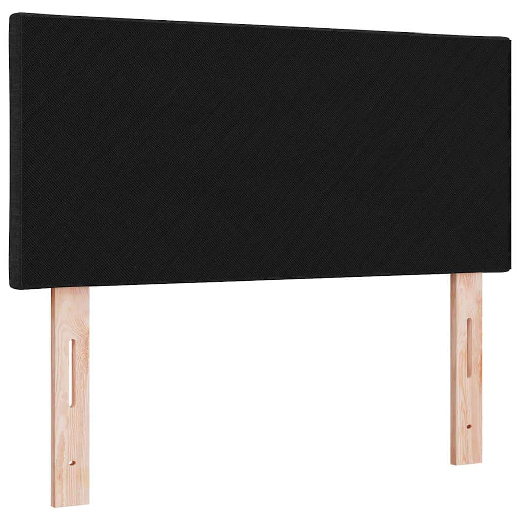 vidaXL Kopfteil Schwarz 100 cm Stoff