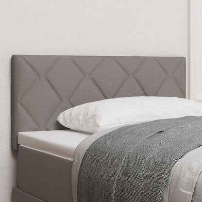 vidaXL Kopfteil Taupe 100 cm Stoff